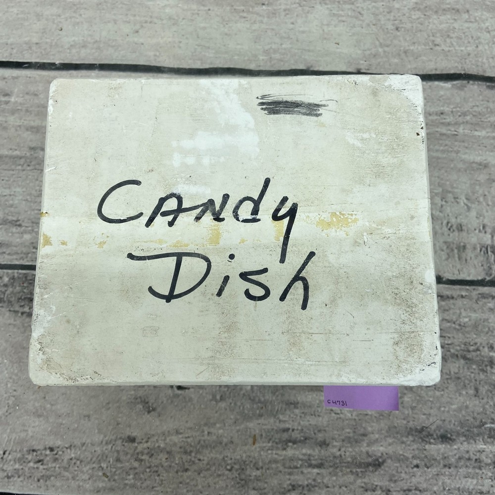 Ceramic Slip Casting Mold Candy Dish #90 Vintage