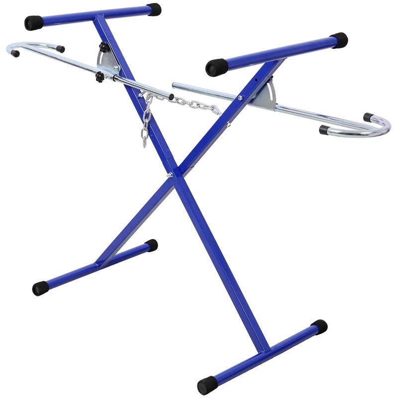 Folding Bumper Storage Stand Auto Panel Repair Paint Holder Adjustable Height