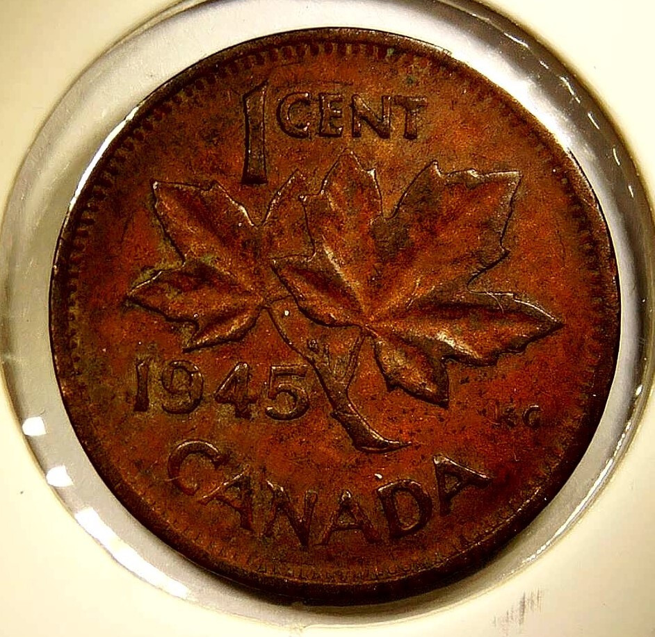 1945 Canada Cent King George VI