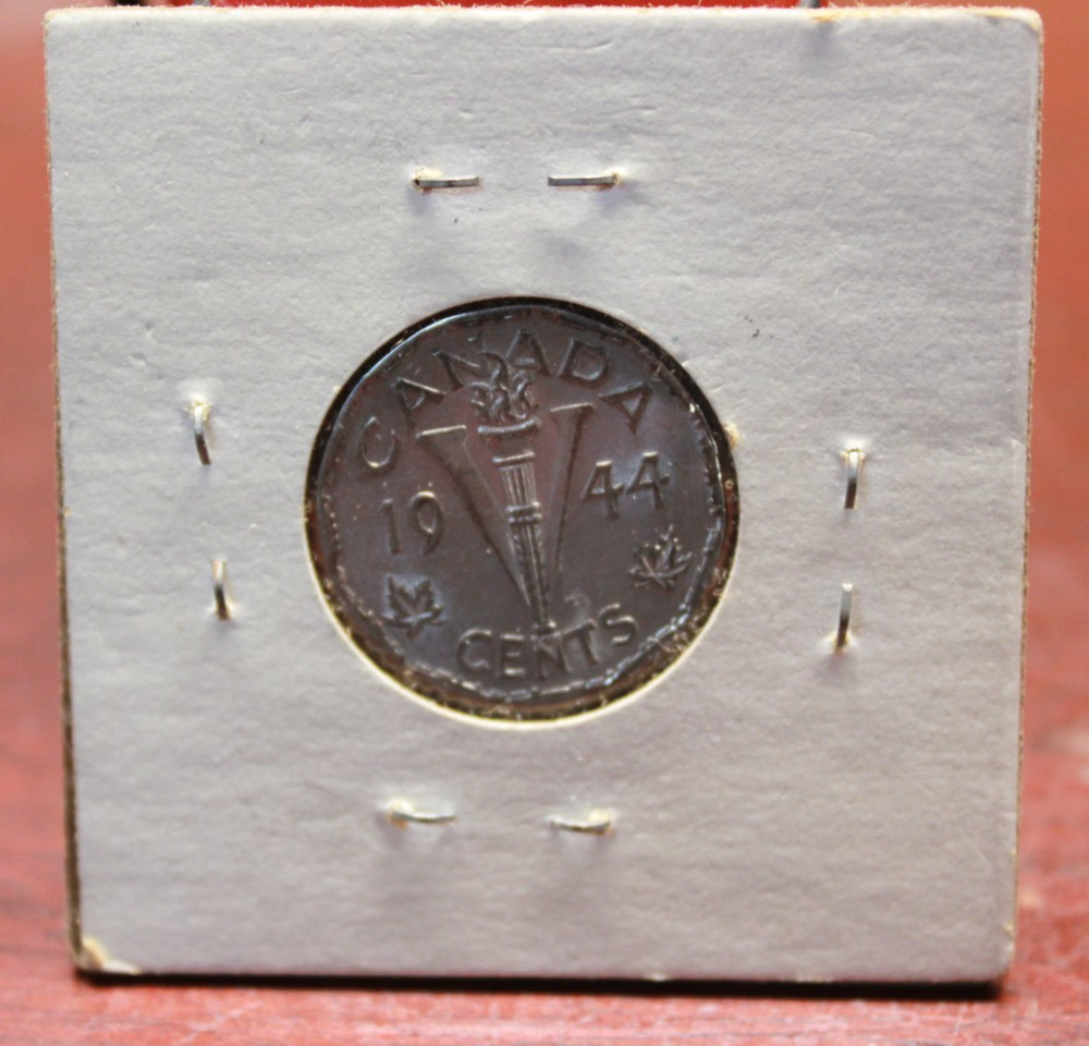 1944 Canada 5 Cents Five