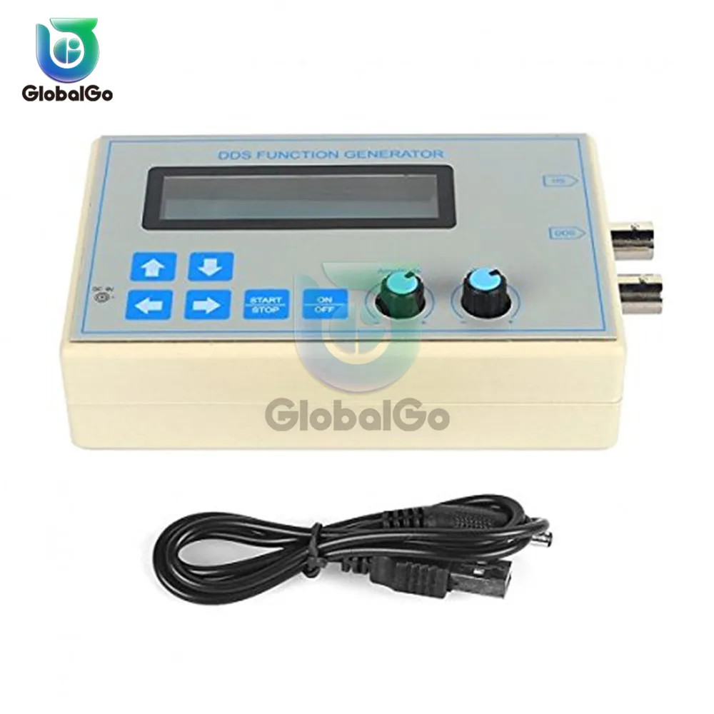 1-65534HZ DC 9V LCD Display Digital DDS Function Signal Generator Module