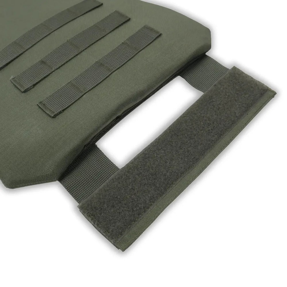 Ukrainian Groin Protector Apronr Olive Ballistic Panel Level 1 UHMWPE Armor