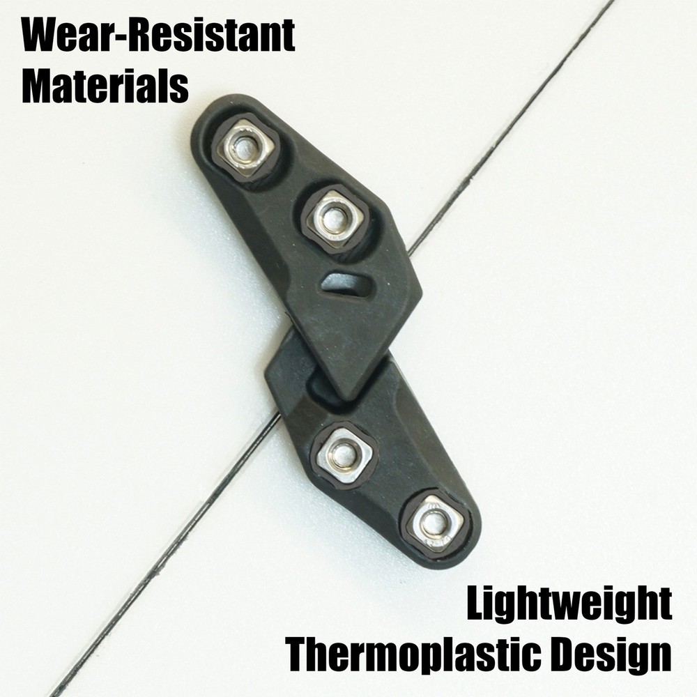 SPARK R&D Through-Mount Black Molded Fixie Clips (AC283)