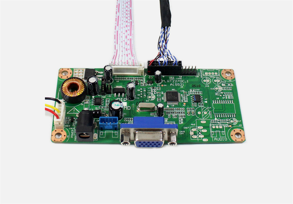 VGA LCD Controller Board With 12.1" 4:3 1024x768 LCD Screen