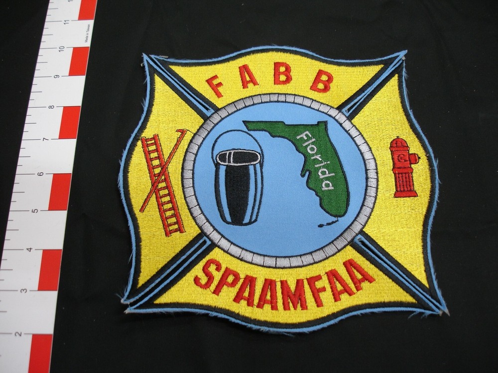 firefighter large vintage patch