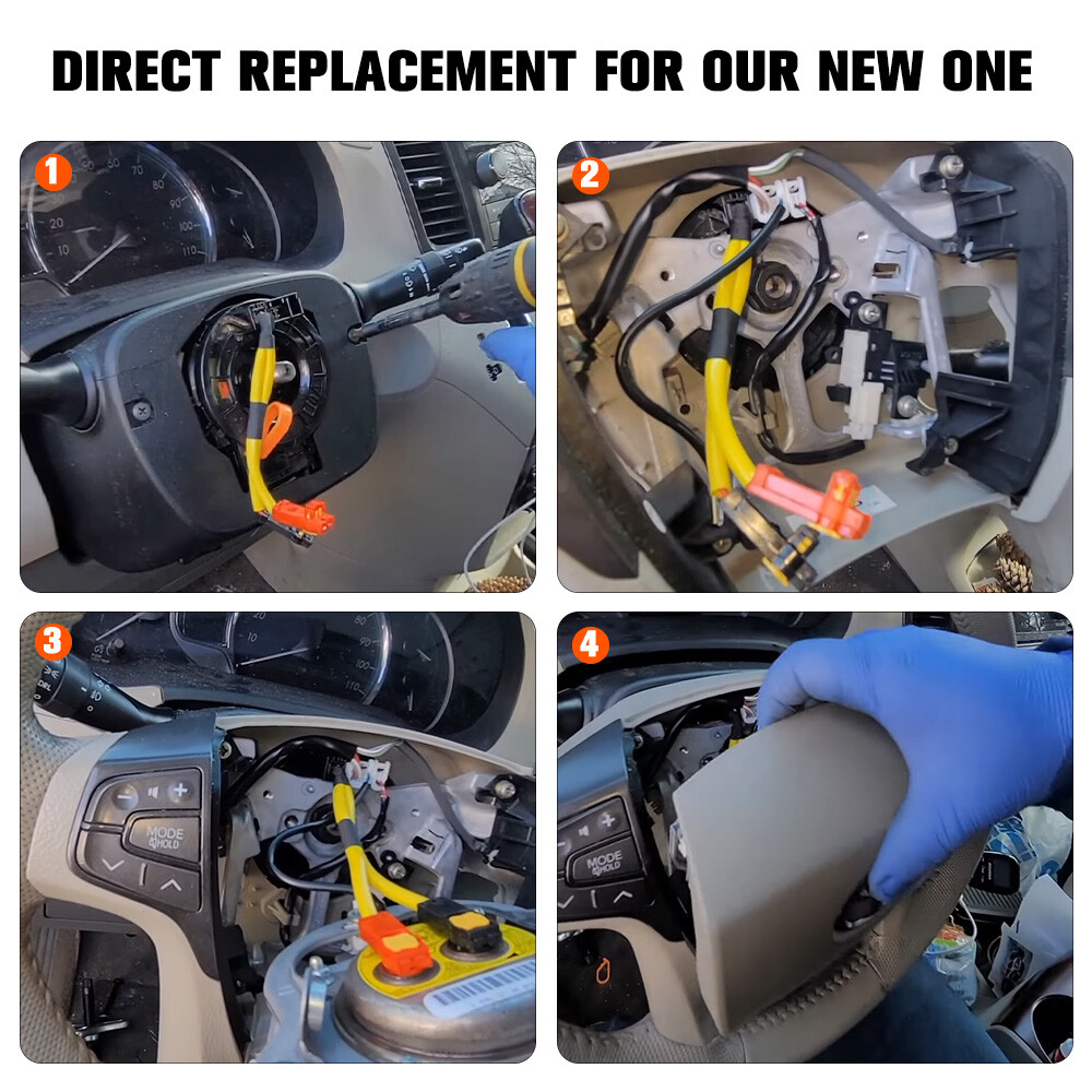 84307-08020 Clock Spring with Angle Sensor For 2011~2018 Toyota Sienna