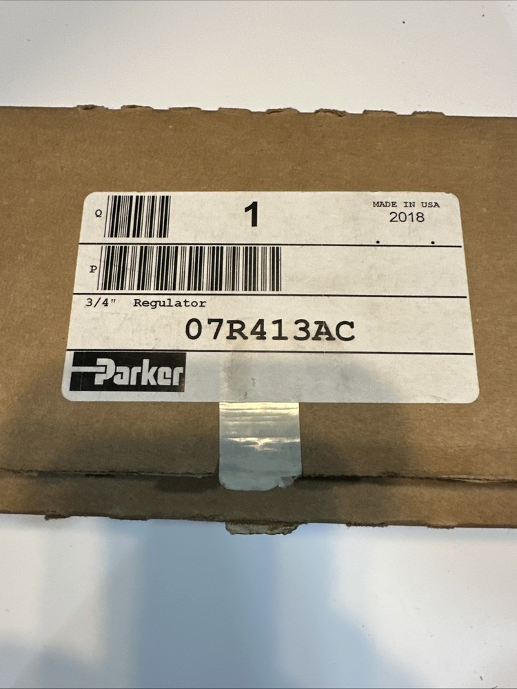 NEW Parker 07R413AC ¾” Regulator