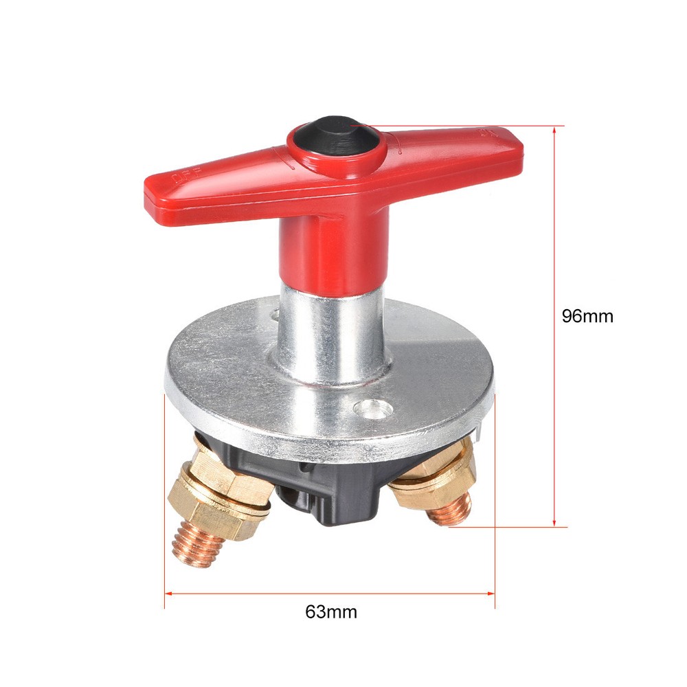 Battery Disconnect Switch Isolator Cut OFF Power Switch 500A ON/OFF