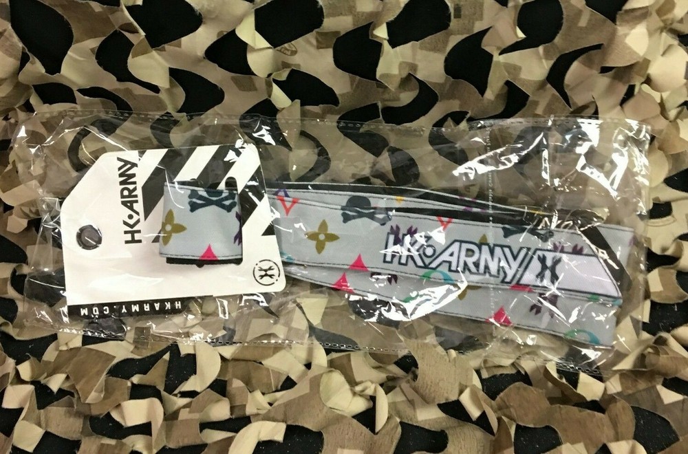 NEW HK Army Headband - Monogram Bones/Multi