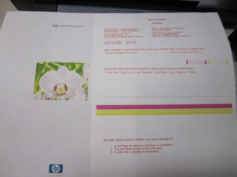 HP PhotoSmart 7660 Standard Inkjet Printer