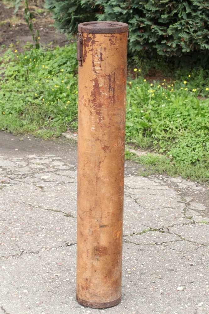 RARE ORIGINAL WWII German Nebelwerfer 41 Rocket empty Ammo Container Box