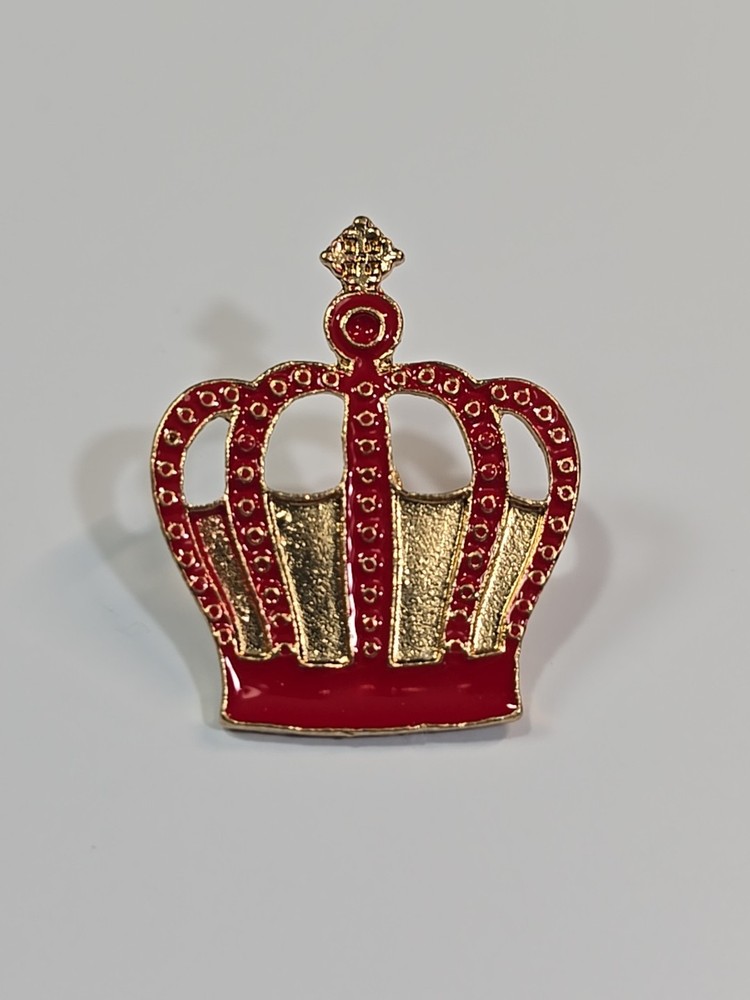 Red Crown Souvenir Lapel Pin