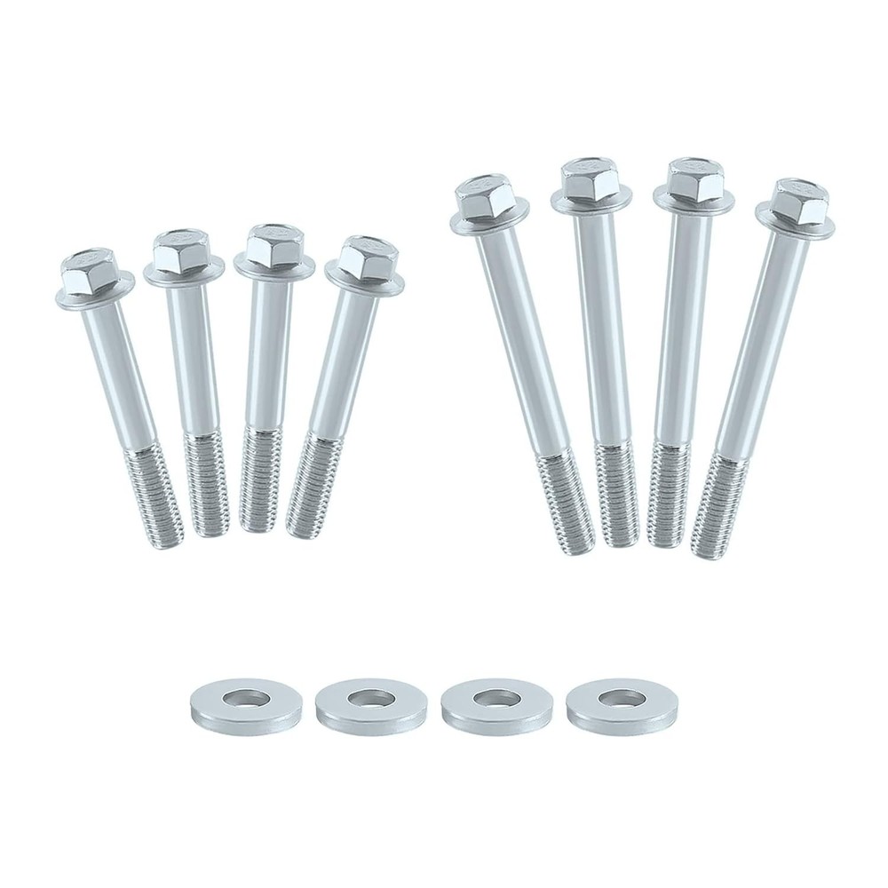 Durable LS Engine Stand Bolt Kit - 12 Flange Bolts for Secure Engine Support
