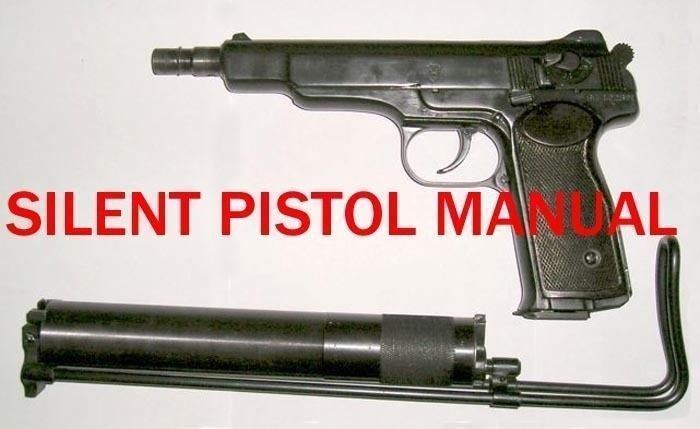 SOVIET APB   SILENCED PISTOL MANUAL   RARE  REFERENCE