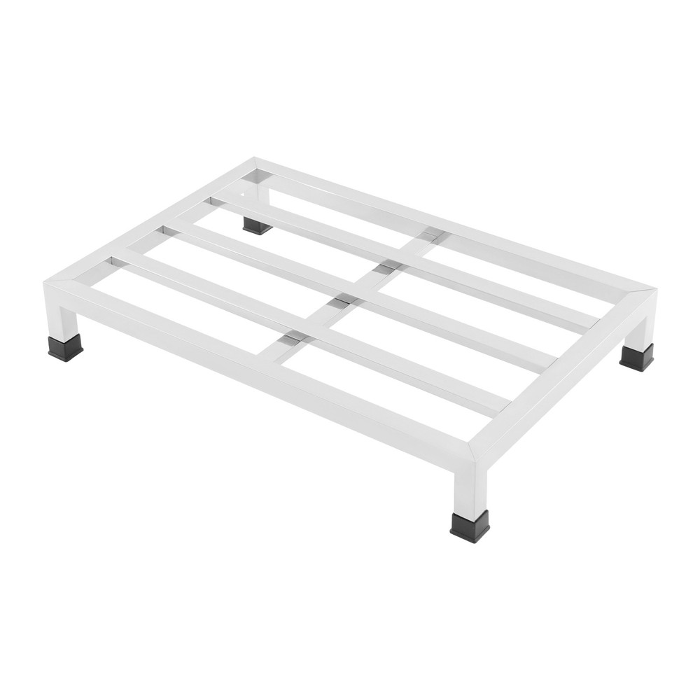 2 Pack Stainless Steel Dunnage Racks - Heavy-Duty Storage Solution