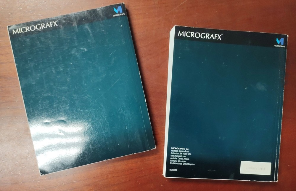 User Guide 1996 Micrografx Learning Graphics Suite 2 + Media Guide Book Nice!