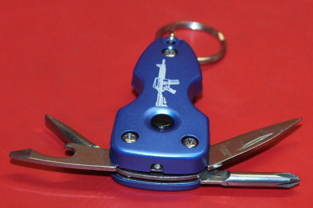 Colt Law Enforcement Multi Tool Key Chain with light