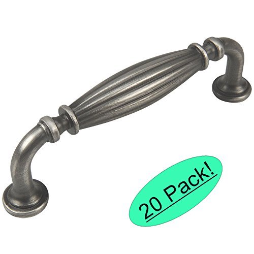 *20 Pack* Cosmas Cabinet Hardware Antique Silver Handles Pulls #7123AS