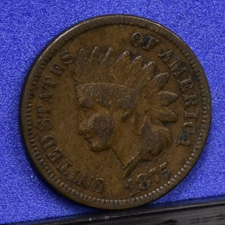 1875 Indian Cent - Fine (#57419-L)