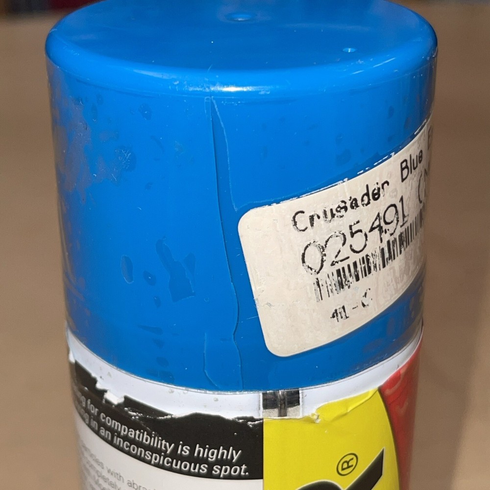 MOELLER.ENGINE PAINT SPRAY CAN 12 Oz;CRUSADER BLUE;P/N 25491.