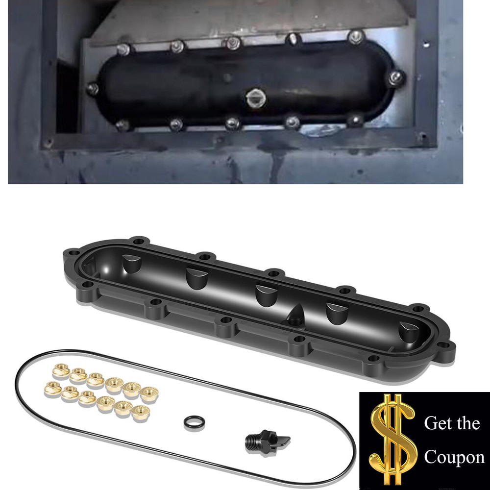 for Raypak 015095F Polymer Return Header 206A - 407A Header and Flange Nut Kit