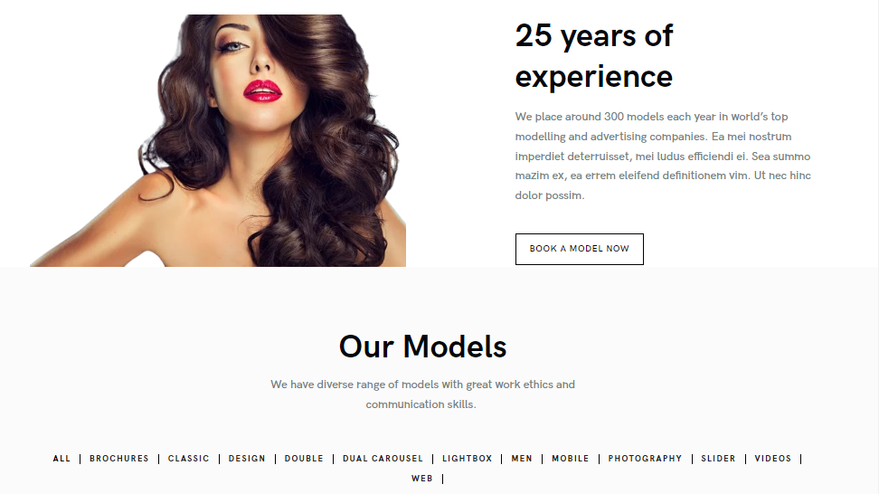 Profitable Model Agency Website with User Voting System - Free Host & Easy Setup