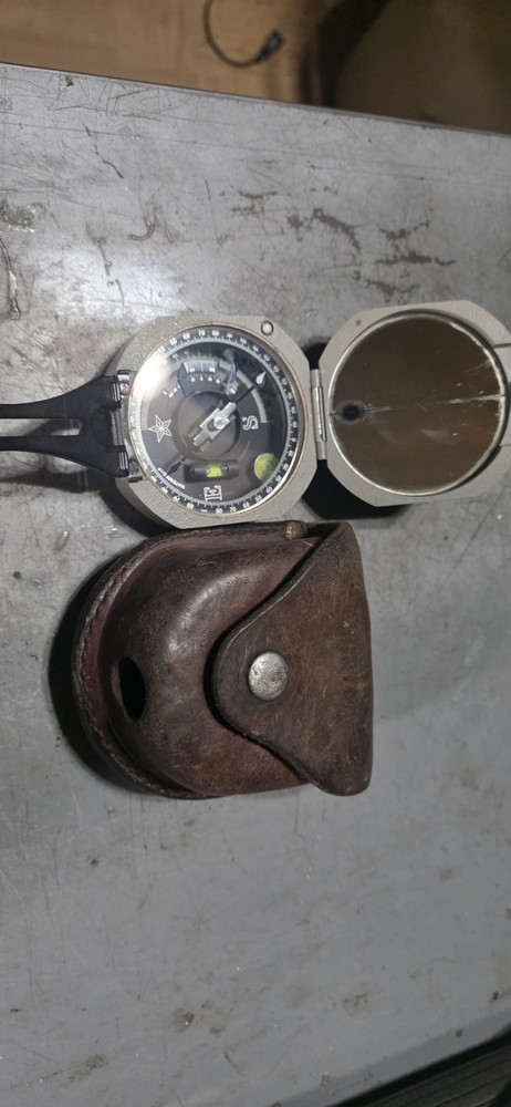 Brunton pocket transit compass