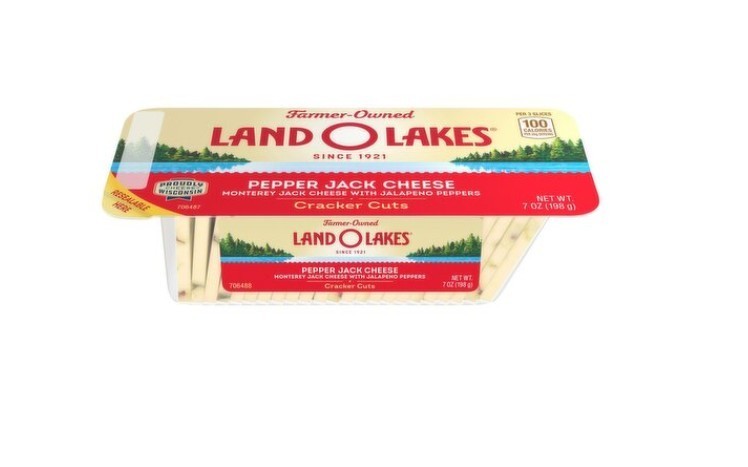 Land O Lakes Cracker Cuts Pepper Jack Cheese, 7 oz (3 Pack)