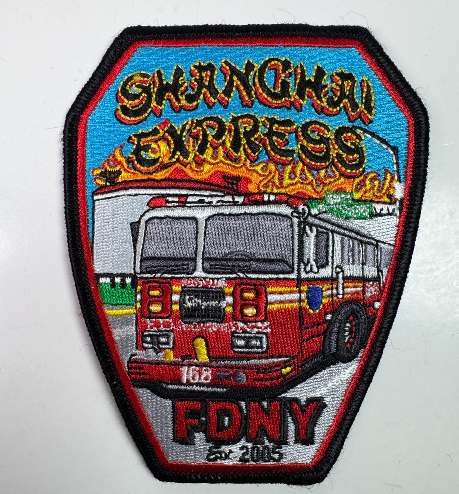 New York Fire Shanghai Express 168 NY Patch