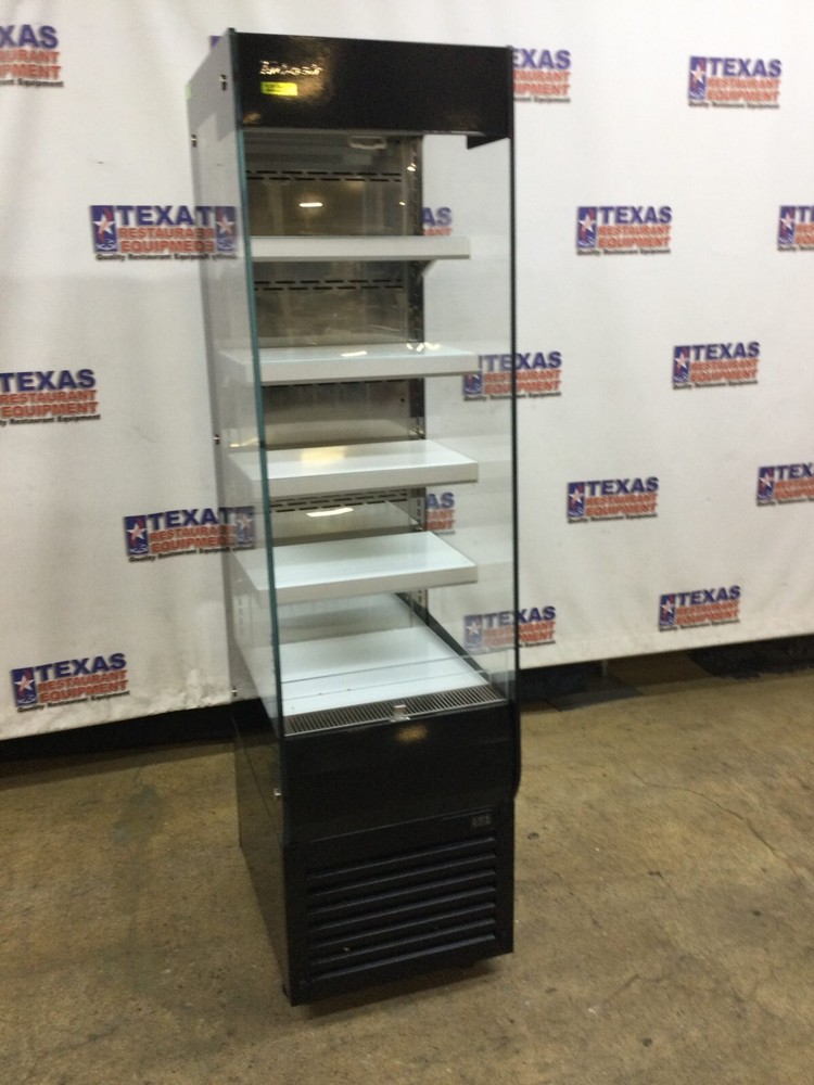 Turbo Air TOM20-75N 20” Refrigerated Open Display  Case on Casters