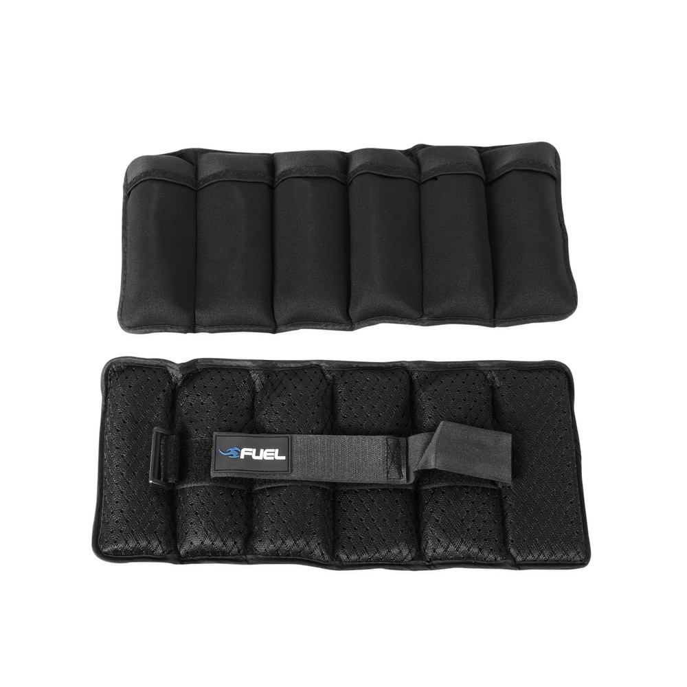 Adjustable Wrist/Ankle Weights 5lb Each - 10lb Total for Strength Training