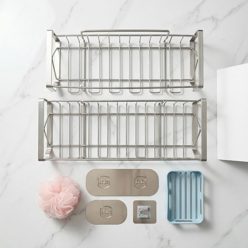 shower caddy 2 pack set