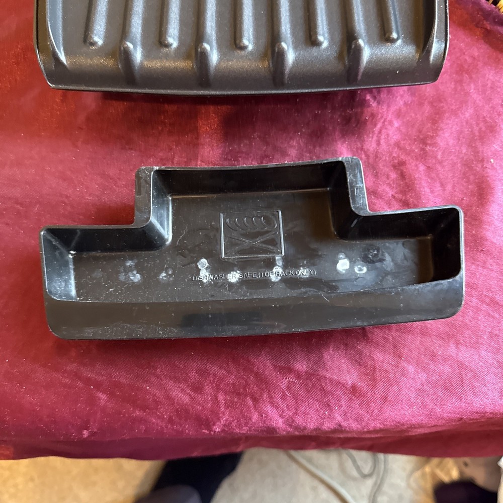 George Foreman Grilling Machine GR320FB Black Works