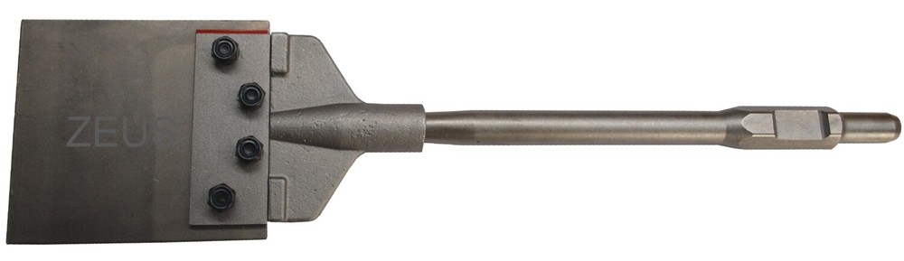 JACK HAMMER FLEXIBLE LINO & TILE FLOOR SCRAPER LIFTER JACKHAMMER CHISEL HITACHI