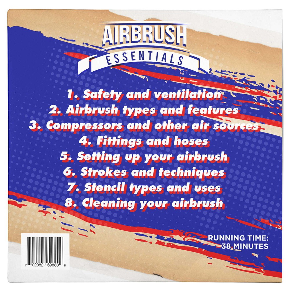 Airbrush Essentials - Master the Basics - Beginner's Guide DVD Tips Techniques