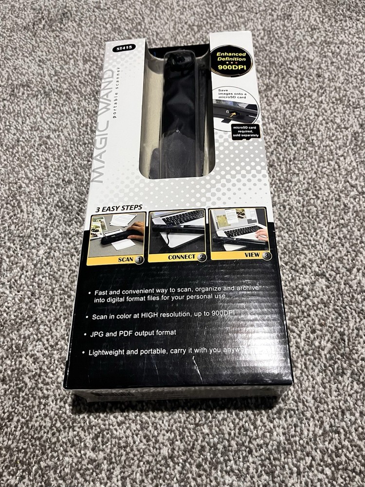 VuPoint Solutions Magic Wand Portable Scanner (PDS ST415 WM)