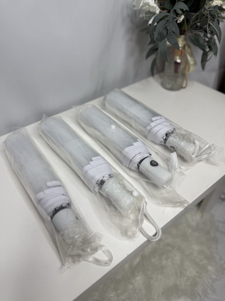 Clear Expandable Umbrellas 4 Pack