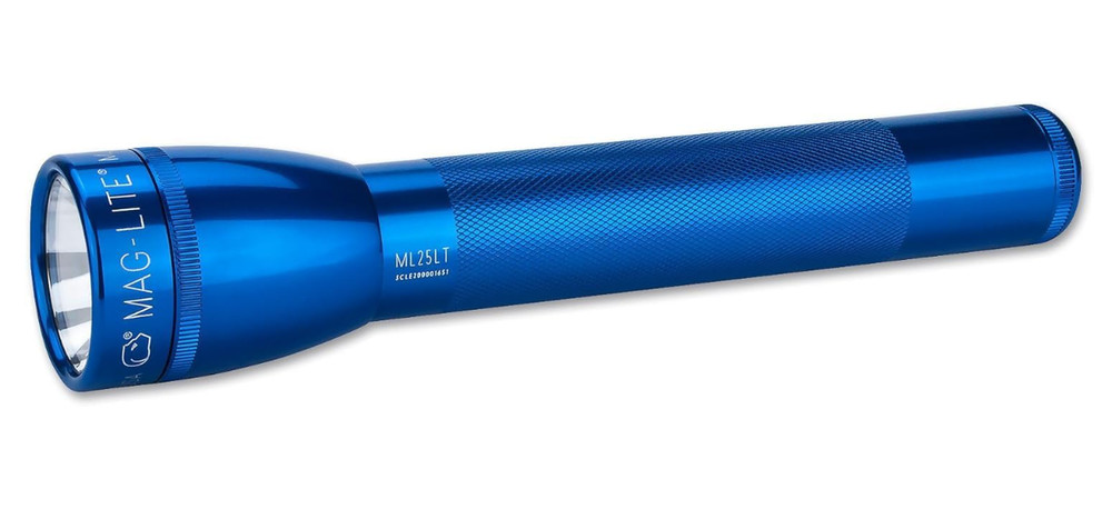 3C Cell LED Flash Light, Blue