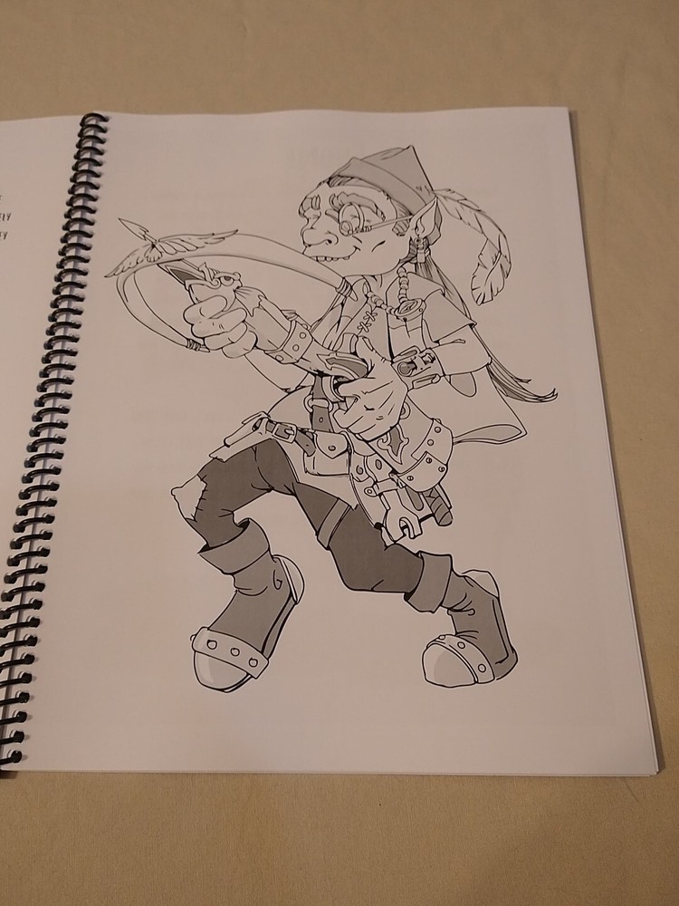 Dungeons and Dragons Coloring Book