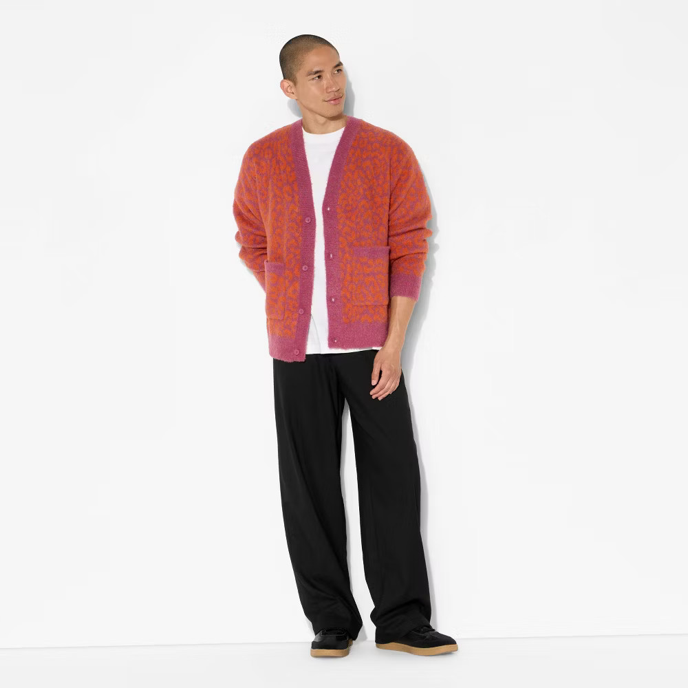 Men's Oversized Cardigan Sweater - Original Use