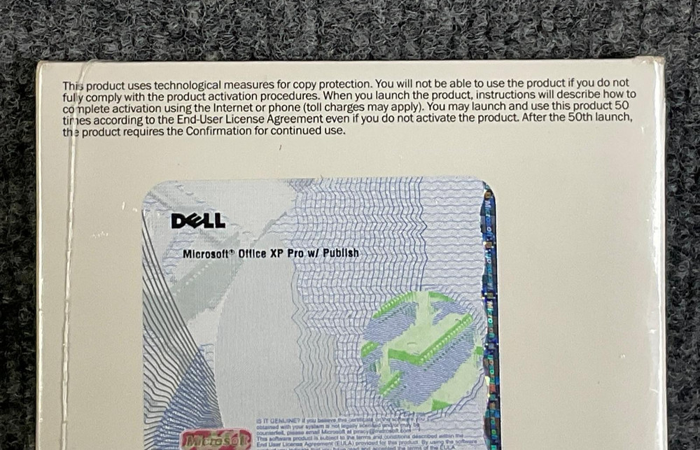 Microsoft Office XP Professional CD Disc Set With Publisher - New