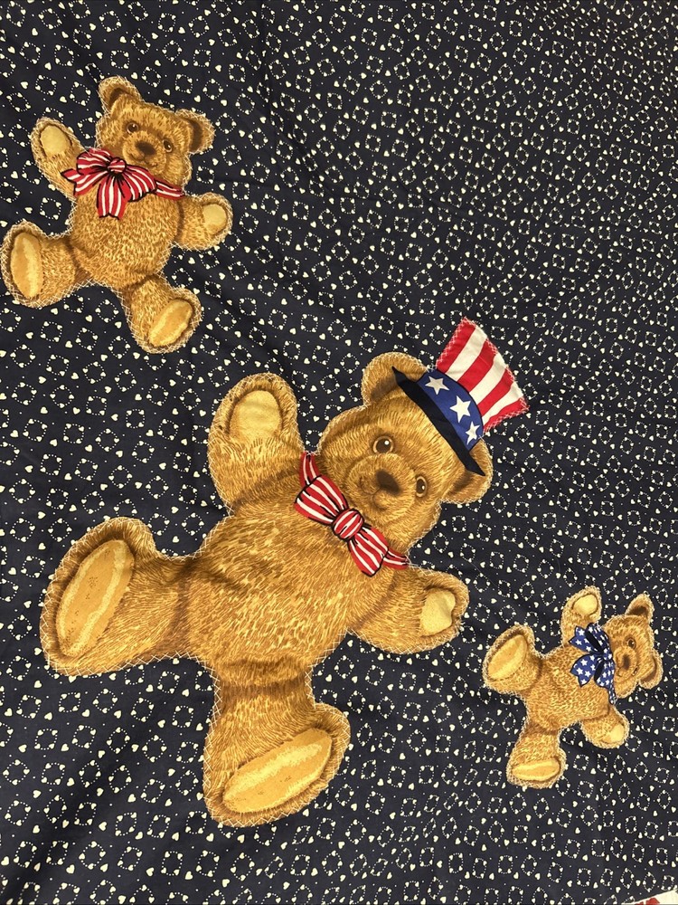 Handmade Baby Blankets Teddy Bear Theme