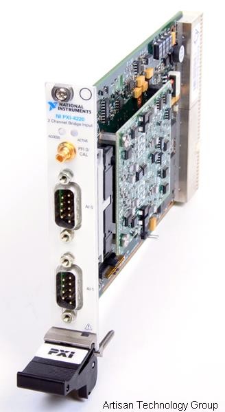 NI PXI-4220 Strain, Pressure, Force, Load Sensor Input Module