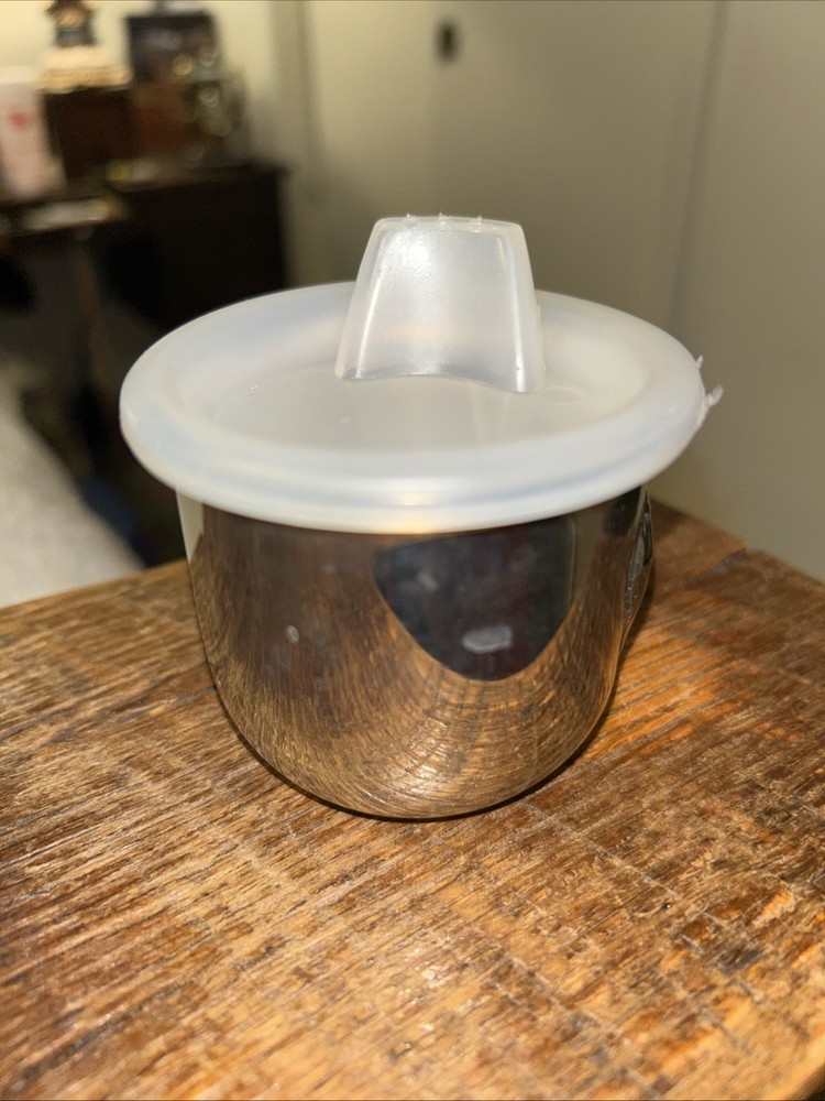 Peter Rabbit, Silver Plated Sippy Cup Really Cute