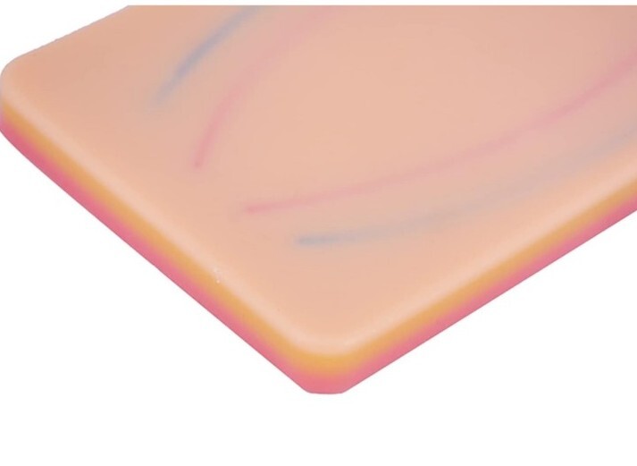 IV Injection Training Pad, Silicone Human Skin Training Model, Puncture Training