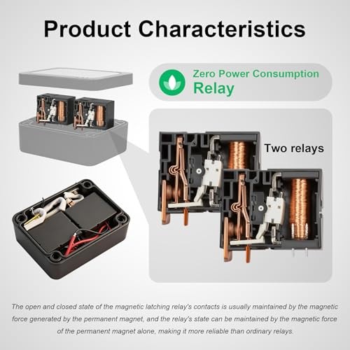 12V Remote Battery Disconnect Switch, 240A Smart Voltage Control Battery Kill