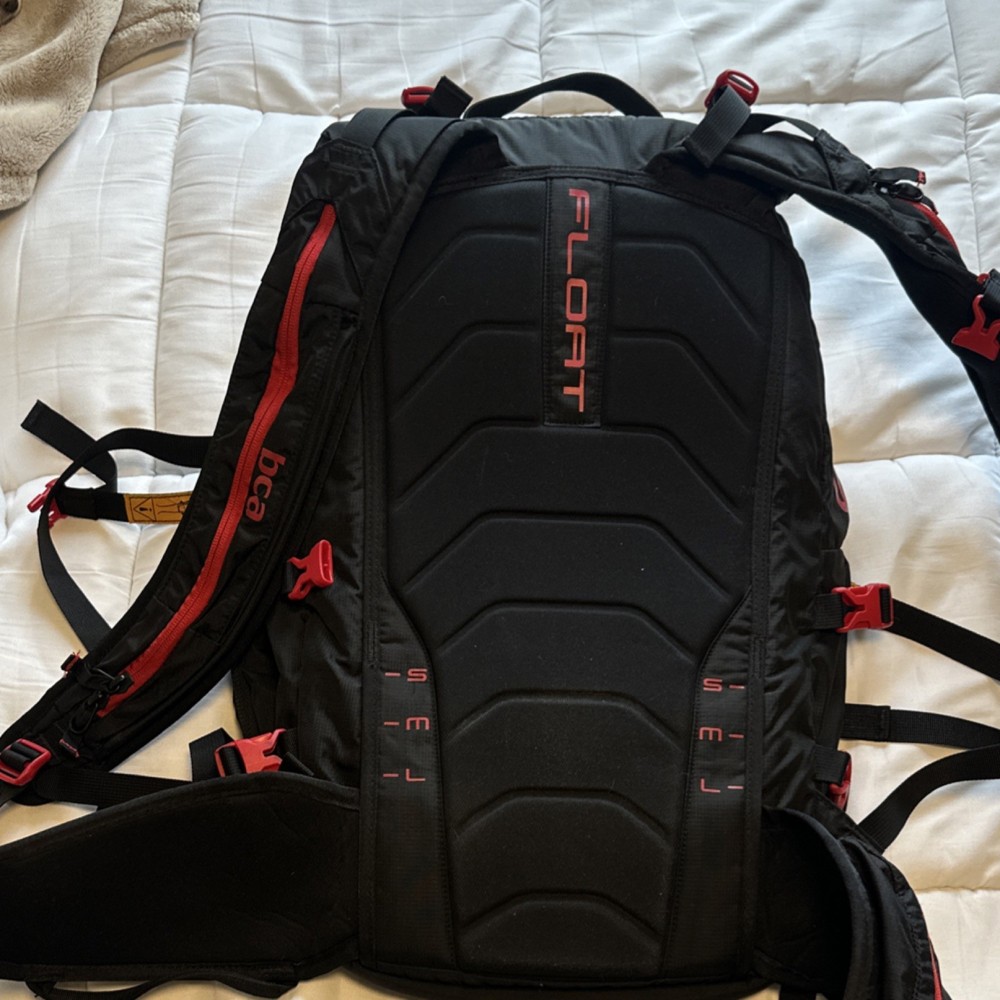 BCA Float 2.0 Float 32 Avalanche Airbag Backpack 32L Black Red Water Resistant