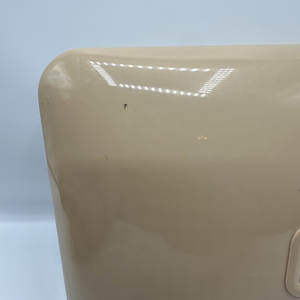 Estee Lauder EL Script Make-up Perfume Plastic Container Case Vintage