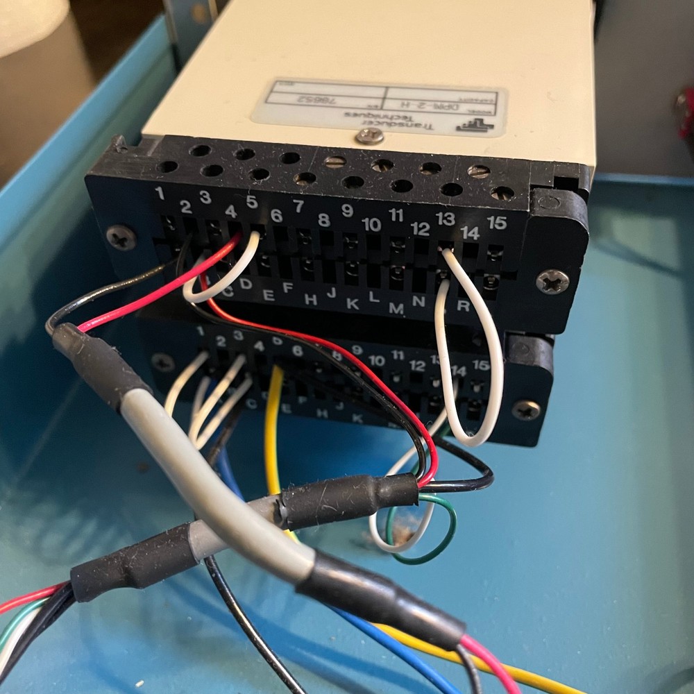 Transducer Techniques DPM-2-H Intelligent Panel Mount Meter MOD 2840AH-23277