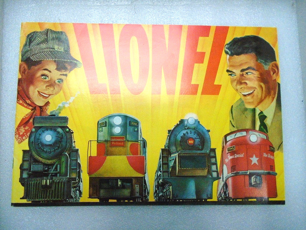 1954 Lionel Postwar Train Catalog with Extras